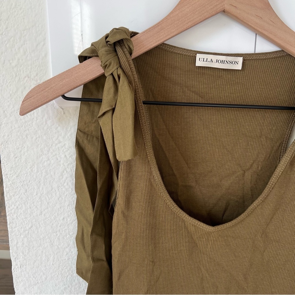 Ulla Johnson Bailey Tank Top in Cork - Picture 5 of 8